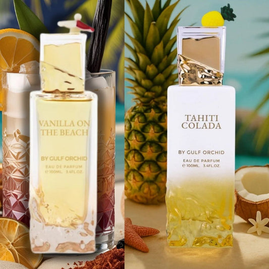 Gulf Orchid bundel - Vanilla on the beach en Tahiti Colada